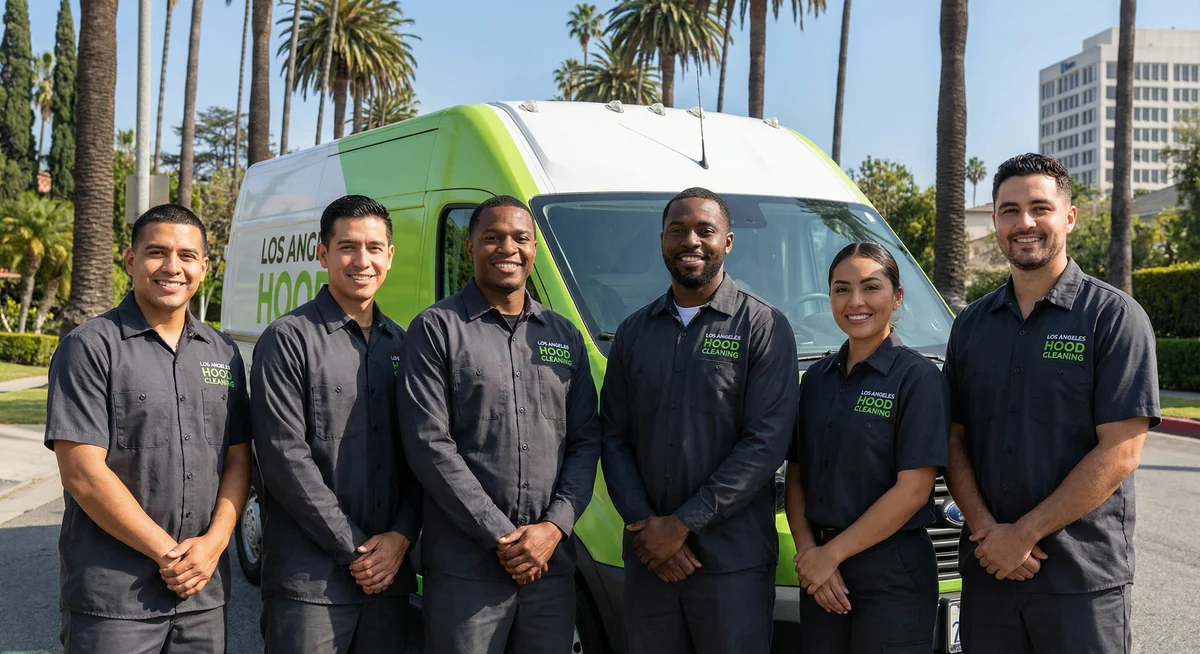 Los Angeles Hood Cleaning professional team