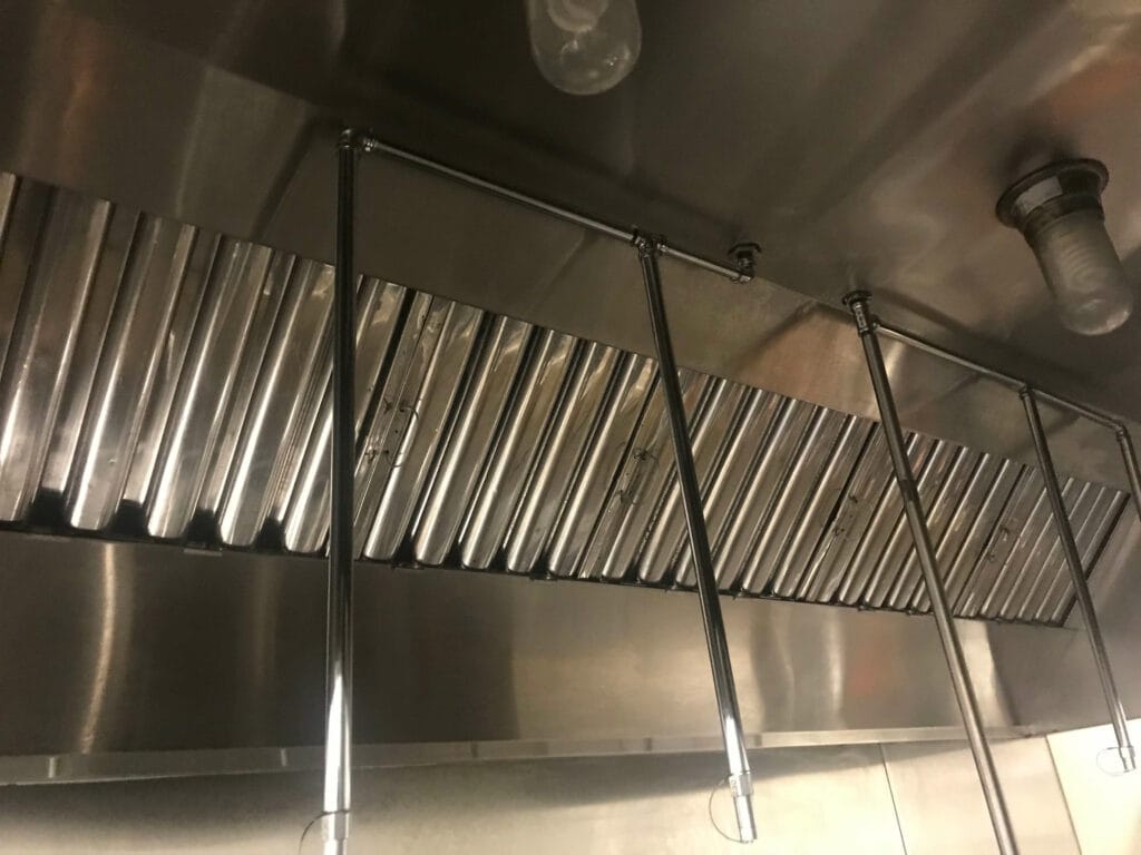 Additional hood cleaning documentation example for Long Beach