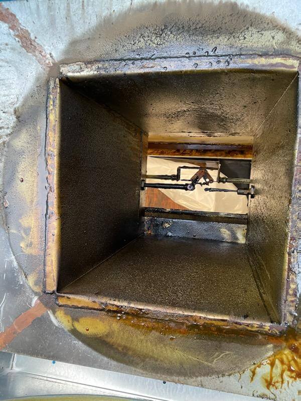 Additional hood cleaning documentation example for Torrance