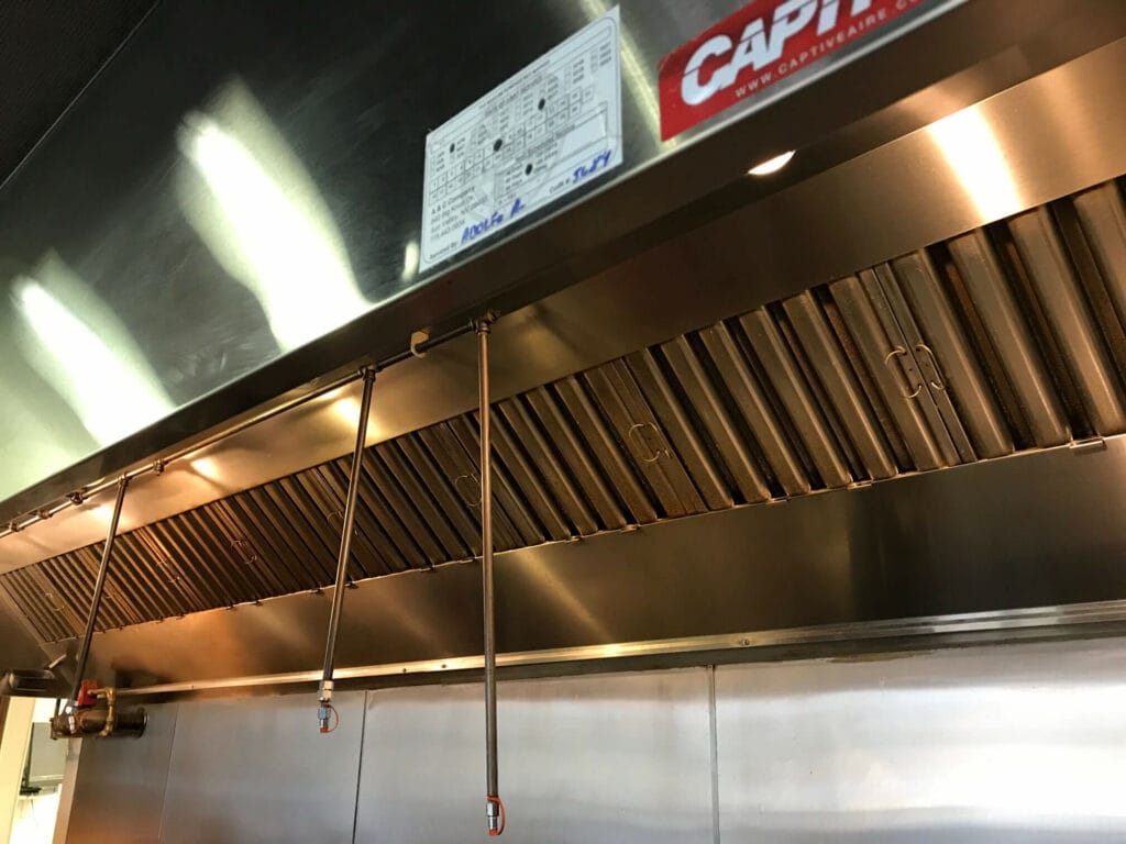 Additional hood cleaning documentation example for Alhambra